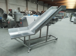 Mobiele rvs glijbaan 